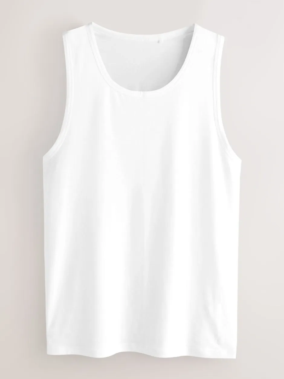 Ondergoed|Ondergoed*Next Wit - Modal Layering Vests 2 Pack