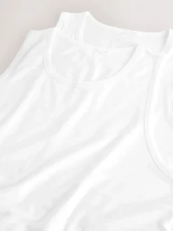 Ondergoed|Ondergoed*Next Wit - Modal Layering Vests 2 Pack