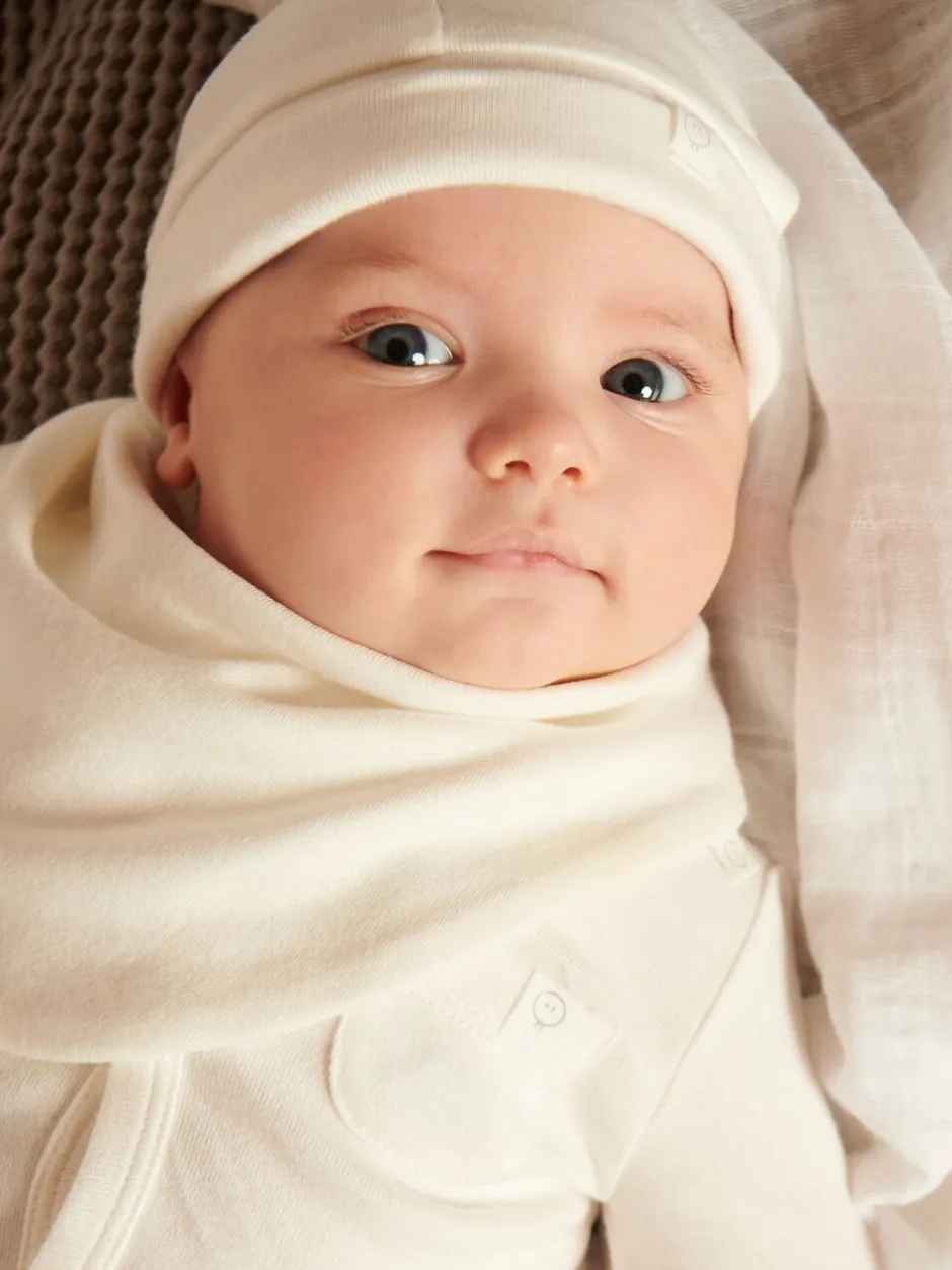 Mutsen, Handschoenen En Sjaals*Mori Wit - Supersoft Babyhoedje
