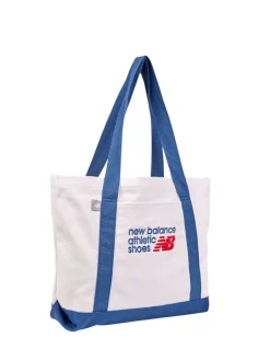 Tassen En Portemonnees*New Balance - Classic Canvas 100% Cotton Tote Wit