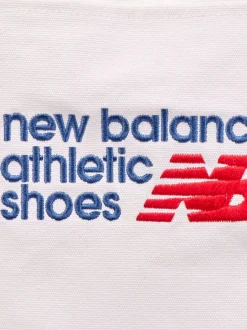 Tassen En Portemonnees*New Balance - Classic Canvas 100% Cotton Tote Wit