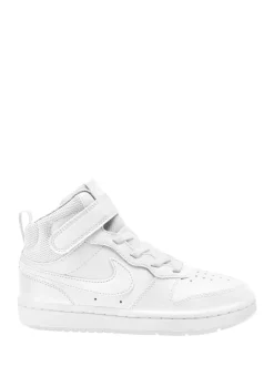 Sneakers|Sneakers|Nike Wit - - Junior Court Borough halfhoge sneakers