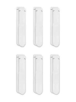 Sokken|Sokken|Nike Wit - Everyday Plus set van 6 paar verzachte trainingssokken