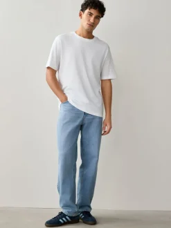 T-Shirts En Hemden*Next Wit - Normale Pasvorm - Essential katoenen T-shirts verpakking van 6