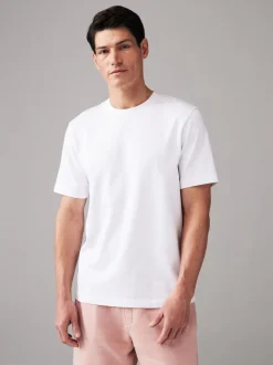 Loungewear|T-Shirts En Hemden*Next Wit - Normale Pasvorm - Zwaar T-shirt