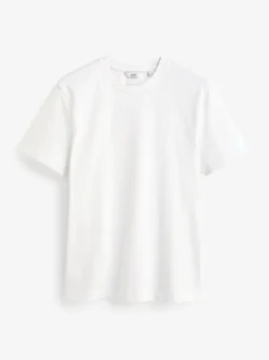 Loungewear|T-Shirts En Hemden*Next Wit - Normale Pasvorm - Zwaar T-shirt