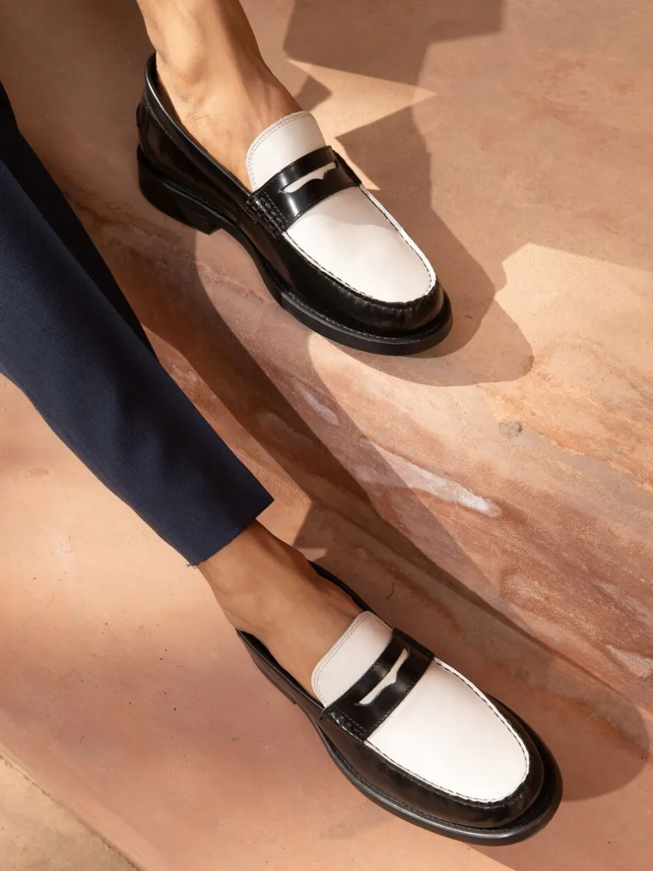Schoenen|Off The Hook - Monro Loafer Formal Casual Slip-On Leather Shoes Wit