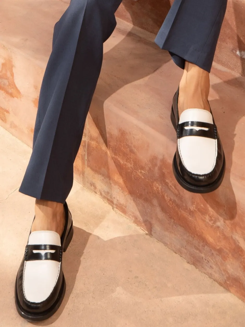 Schoenen|Off The Hook - Monro Loafer Formal Casual Slip-On Leather Shoes Wit