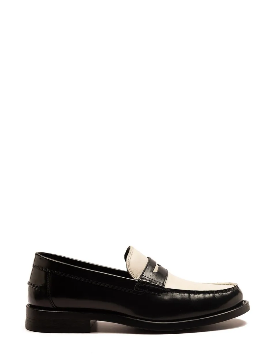 Schoenen|Off The Hook - Monro Loafer Formal Casual Slip-On Leather Shoes Wit