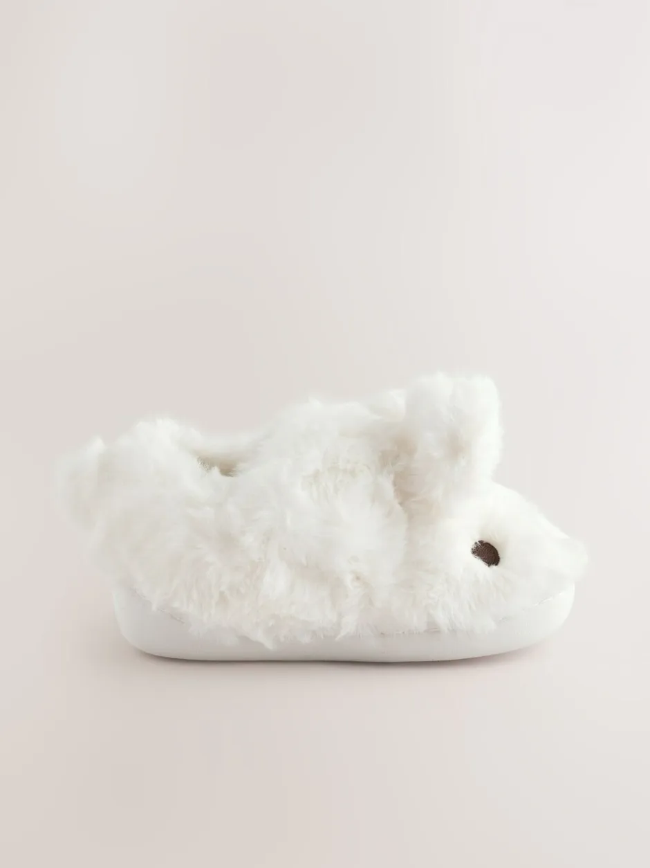 Pantoffels|Next - Pantoffels met antislip-zool Wit