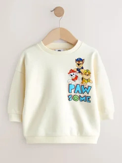 Truien En Breisels|Sweaters En Hoody´S*Next Wit - Paw Patrol sweatshirt met ronde hals (9mnd-8jr)