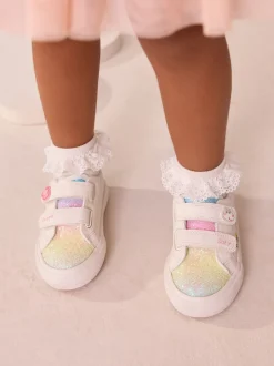 Sneakers*Next Wit - Peppa Pig Chunky Trainers with Touch Fastening