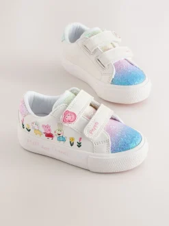 Sneakers*Next Wit - Peppa Pig Chunky Trainers with Touch Fastening