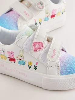 Sneakers*Next Wit - Peppa Pig Chunky Trainers with Touch Fastening