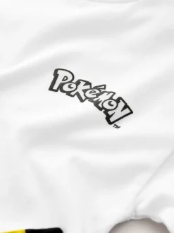 T-Shirts|Tops*Next Wit - Pokemon T-shirt met korte mouwen en tas (4-14jr)