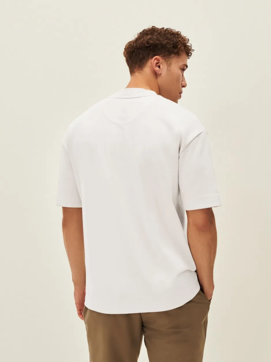 T-Shirts En Hemden*Next Wit - Relaxed fit - Zwaar T-shirt