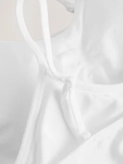 Alle Ondergoed|Next Wit - Seamfree Strappy Crop Tops with Removable Lightly Padded Cups 3 Pack (7-16yrs)