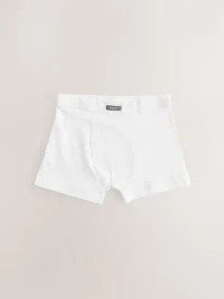 Ondergoed|Next - Set van 5 boxershorts met zachte tailleband (1,5-16 jr) Wit