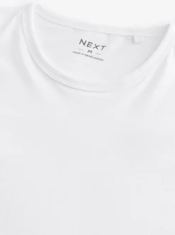 Ondergoed|Ondergoed*Next - Set van 5 T-shirts met lange mouwen en laagjes Wit
