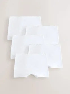 Alle Ondergoed*Next Wit - Short Briefs 5 Pack (2-16yrs)