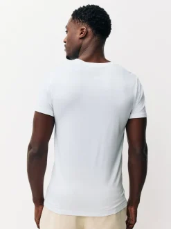 Ondergoed|Ondergoed|Next - Signature TENCEL™ Lyocell T-Shirts 2 Pack Wit