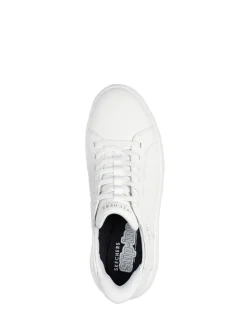 Sneakers*Skechers - Court Break instapsneakers met dubbele ventilatie Wit