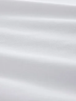 Poloshirts*Next - Slim Fit - Piqué polo met lange mouwen Wit
