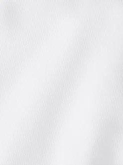 Formele Overhemden*Next Wit - Slim Fit - Textured Double Cuff Long Sleeve Shirt With Wing Collar And Bow Tie Pack