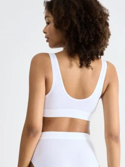 Beha's|Sportkleding*Sloggi - Double Comfort top Wit