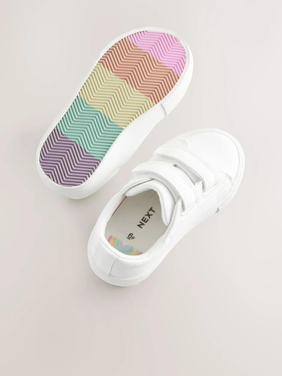 Sneakers|Sneakers|Next - Sneakers met dikke zool en klittenbandsluiting Wit