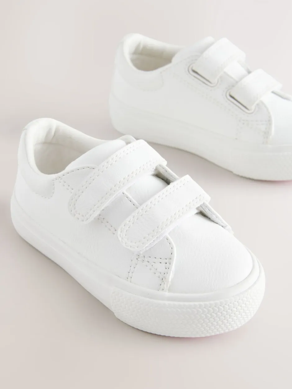Sneakers|Sneakers|Next - Sneakers met dikke zool en klittenbandsluiting Wit