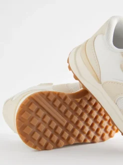 Sneakers|Sneakers|Next - Sneakers met elastische veters en klittenbandsluiting Wit