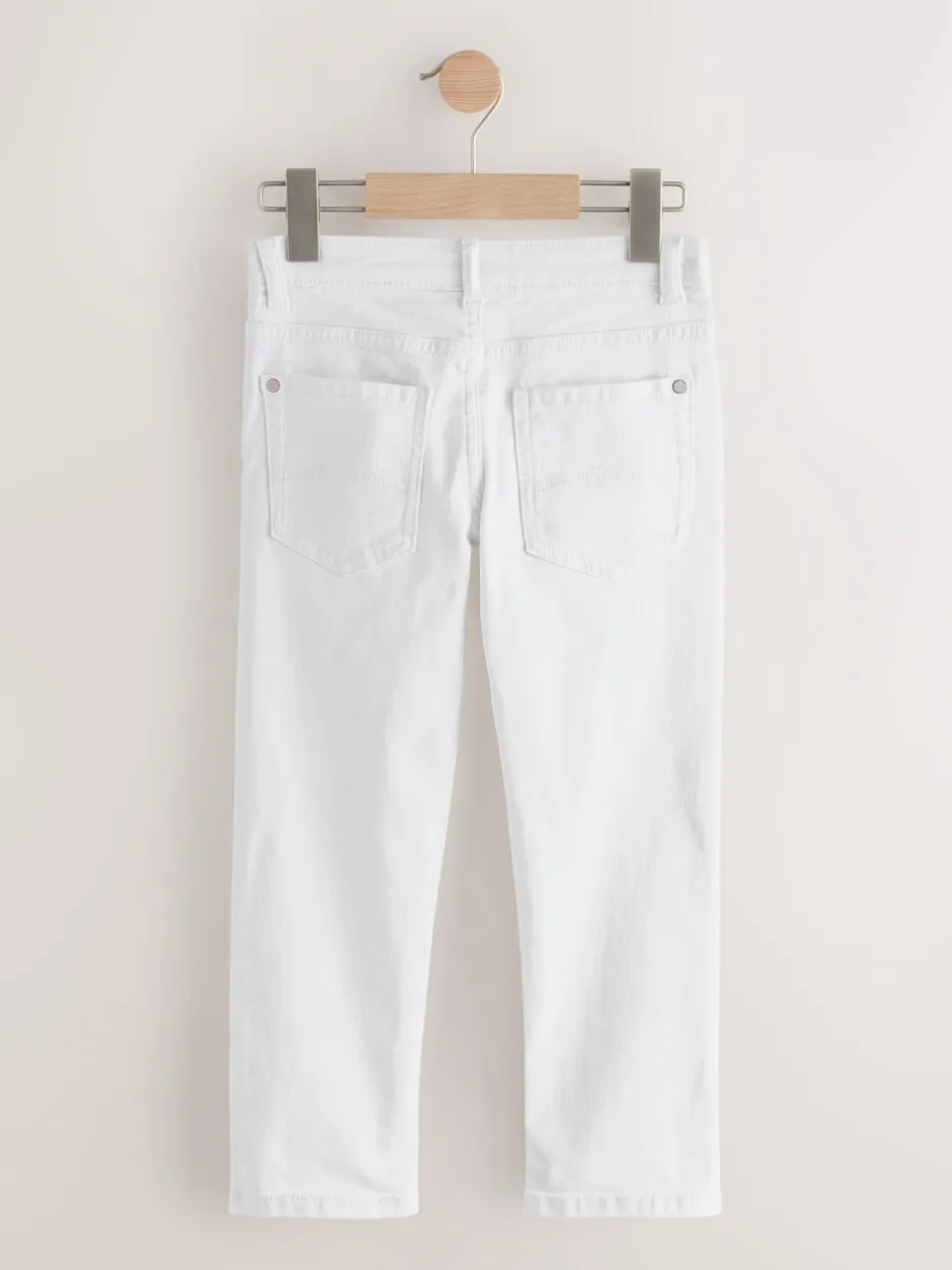 Jeans|Next Wit - Stretchjeans (3-17jr)