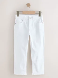 Jeans|Next Wit - Stretchjeans (3-17jr)