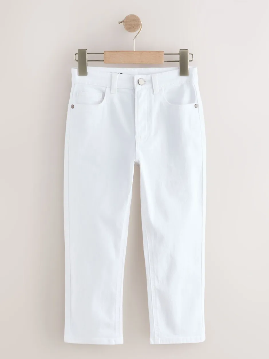 Jeans|Next Wit - Stretchjeans (3-17jr)