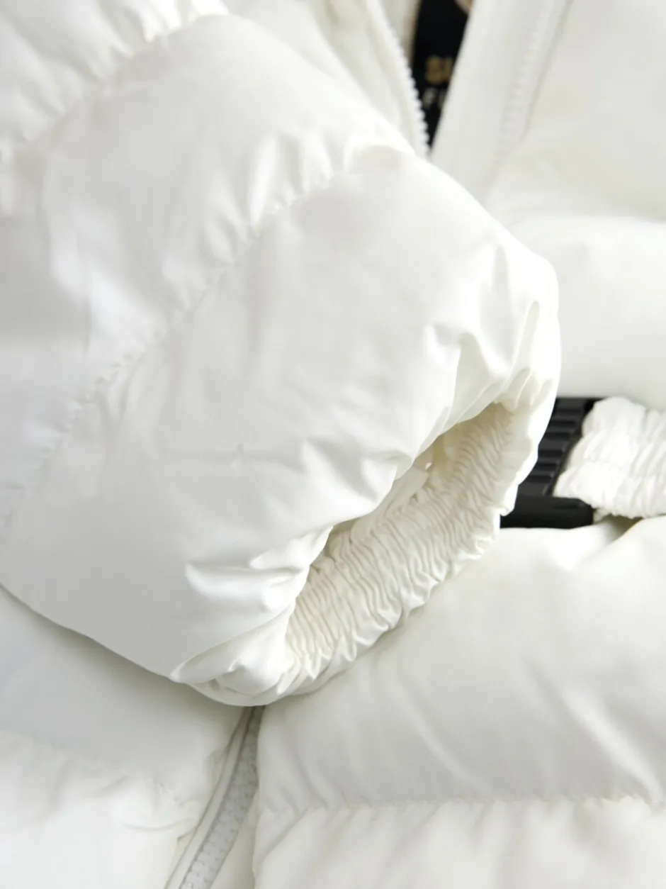 Jassen, Jacks En Kinderwagenpakjes|Jassen En Jacks*Superdry - Belted Puffer Coat Wit