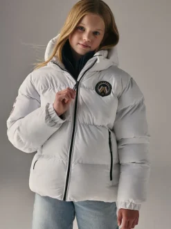 Jassen En Jacks|Superdry - Sports pufferjas Wit