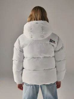 Jassen En Jacks|Superdry - Sports pufferjas Wit