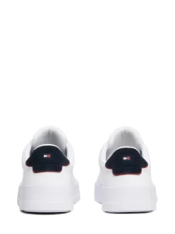 Sneakers*Tommy Hilfiger - Court Essential Leather Trainers Wit