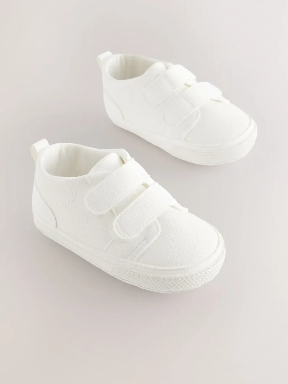 Babyschoenen|Sneakers*Next - Touch Fastening Baby Trainers (0-2mths) Wit