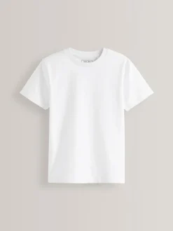 T-Shirts|Tops|Next Wit - T-shirt met korte mouwen (3-16jr)