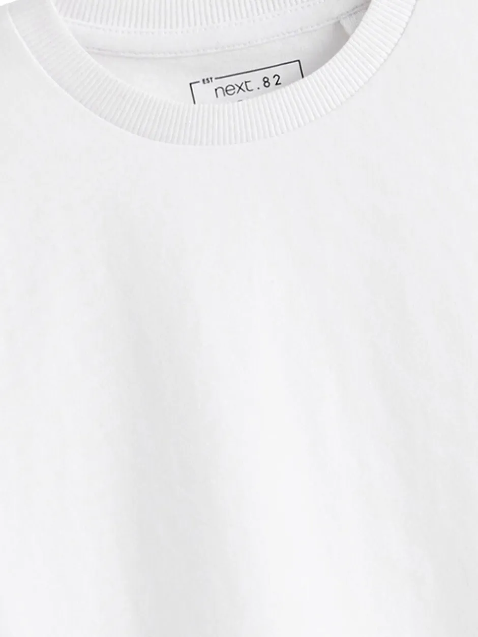 T-Shirts|Tops|Next Wit - T-shirt met korte mouwen (3-16jr)