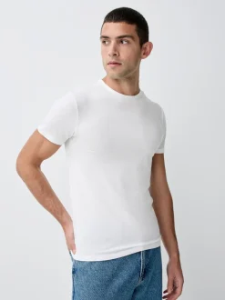 Ondergoed|Ondergoed|Next - Verpakking van 5 - Modal Layering T-Shirt Wit