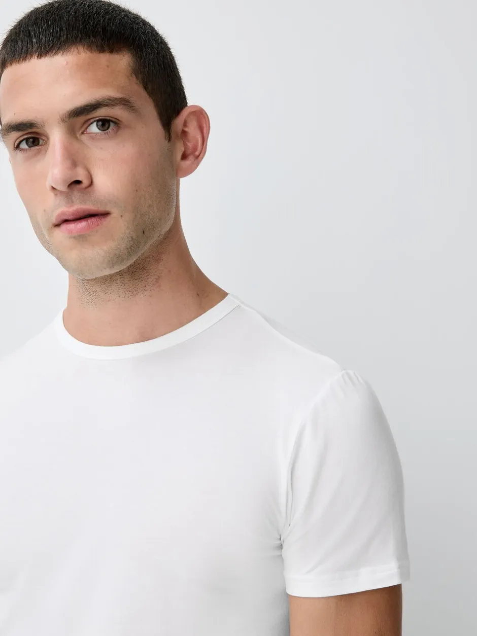 Ondergoed|Ondergoed|Next - Verpakking van 5 - Modal Layering T-Shirt Wit