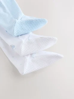 Multipacks|Babypakjes En Babypyjama's*Next - Verpakking van 3 babypyjama's (0-2jr) Wit