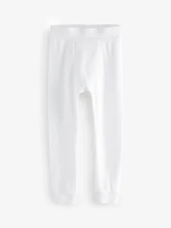Nachtkleding En Pyjama's|Ondergoed*Next Wit - Verpakking van 2 thermische leggings (2-16 jr)