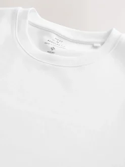 T-Shirts En Hemden*Next Wit - Zacht aanvoelend dik T-shirt