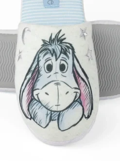 Pantoffels*Vanilla Underground Wit met Eeyore - winterse pantoffelmuiltjes voor dames