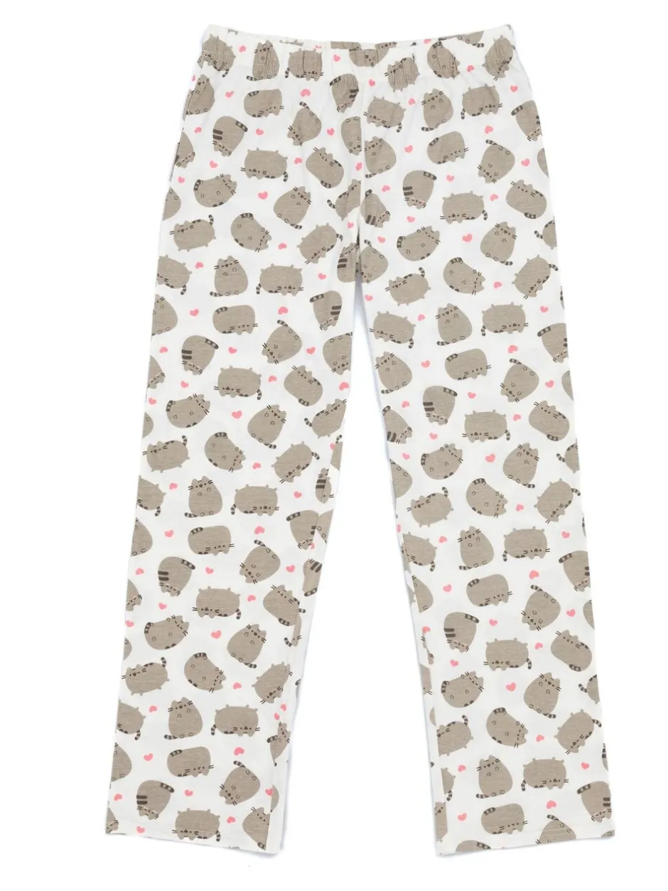 Pyjama's|Vanilla Underground Wit met poes - Snoopy Korte Broek Pyjama's Set