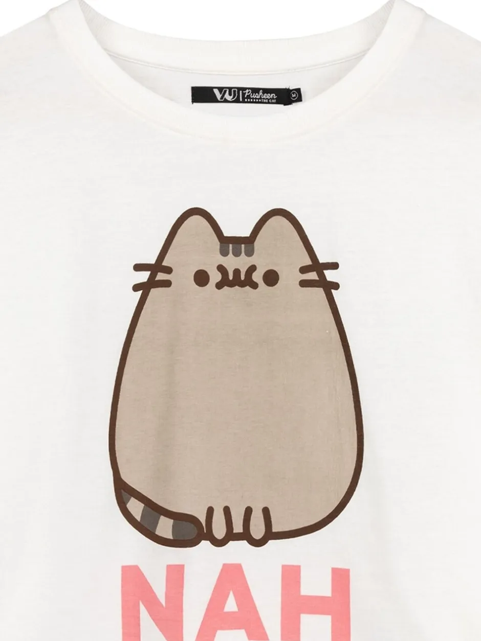 Pyjama's|Vanilla Underground Wit met poes - Snoopy Korte Broek Pyjama's Set